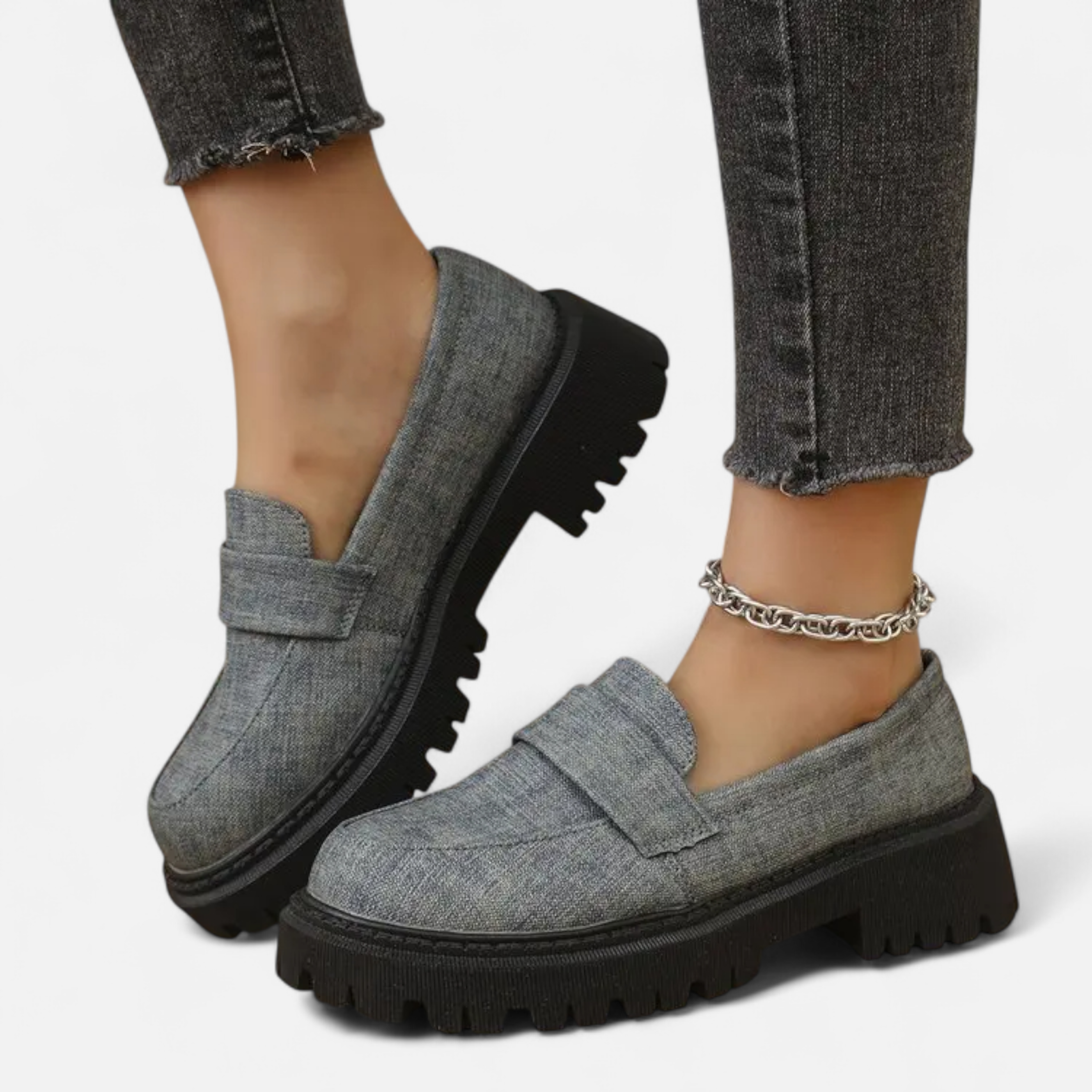 La Cartiera | Women’s Chunky Sole Loafer Sneakers