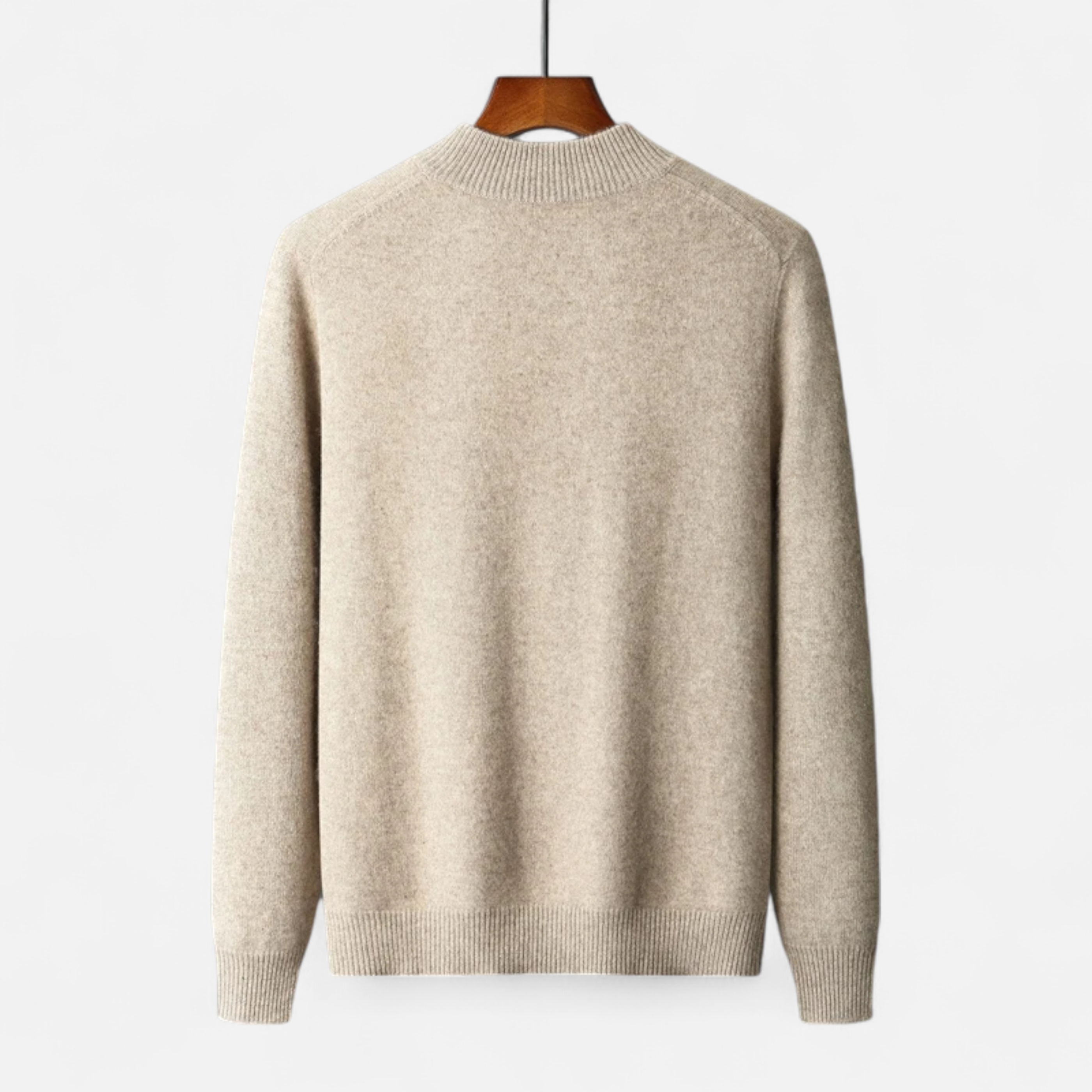 La Cartiera | Men’s Merino Wool Zip Cardigan