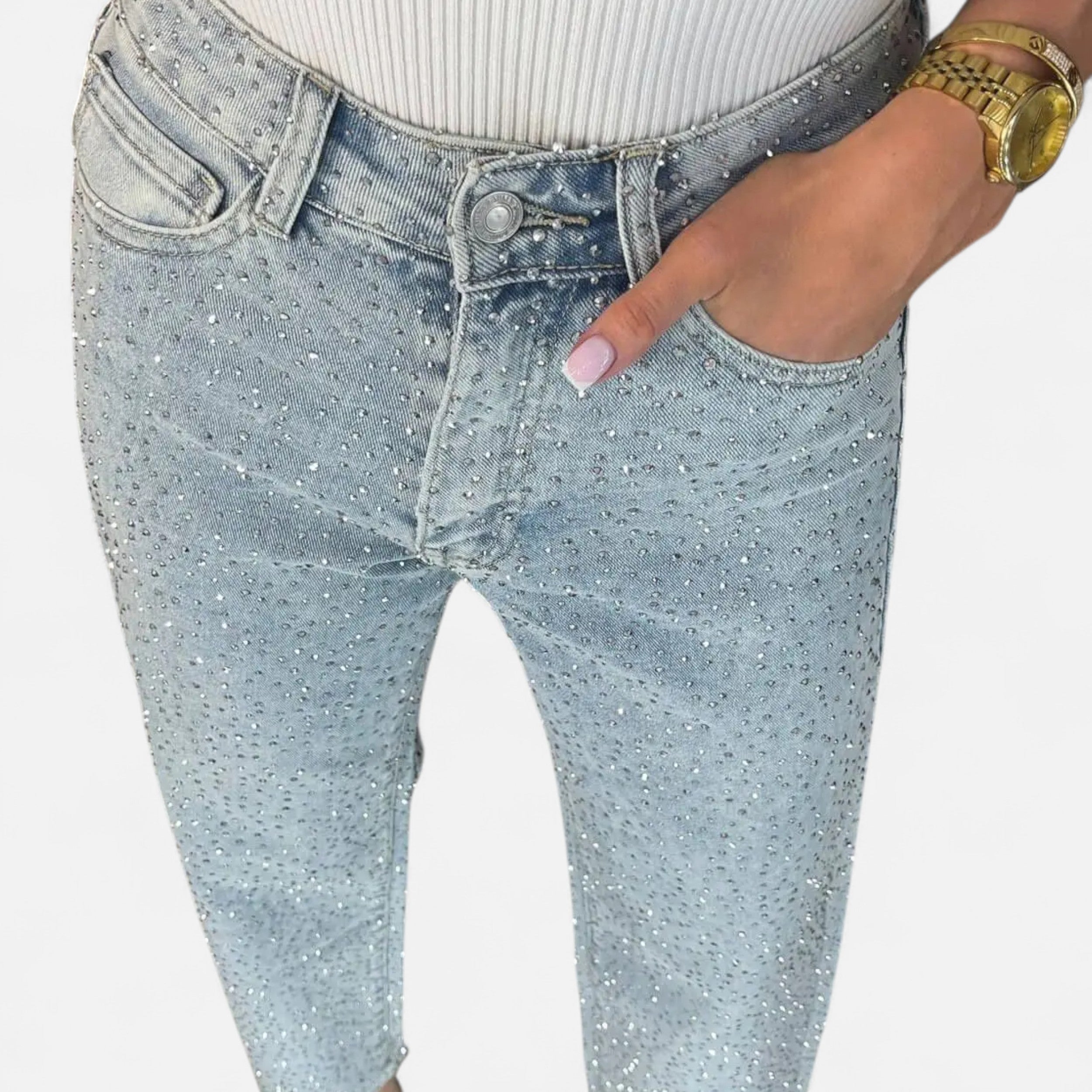 La Cartiera | Women’s Vintage High-Waist Straight Jeans
