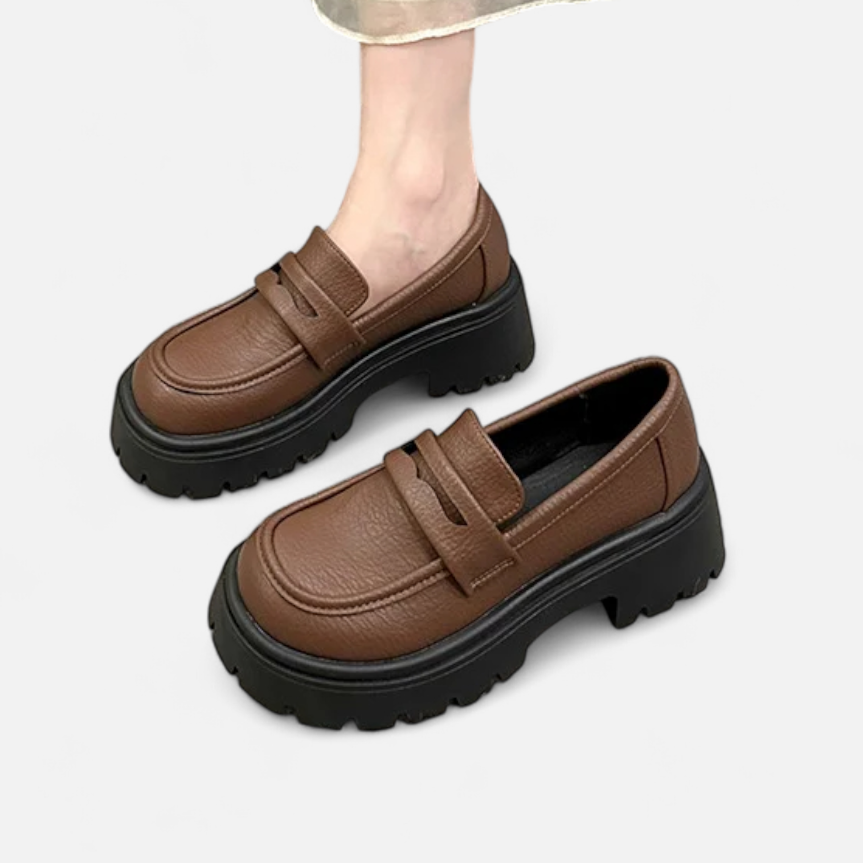 La Cartiera | Women’s Chunky Sole Loafer Sneakers