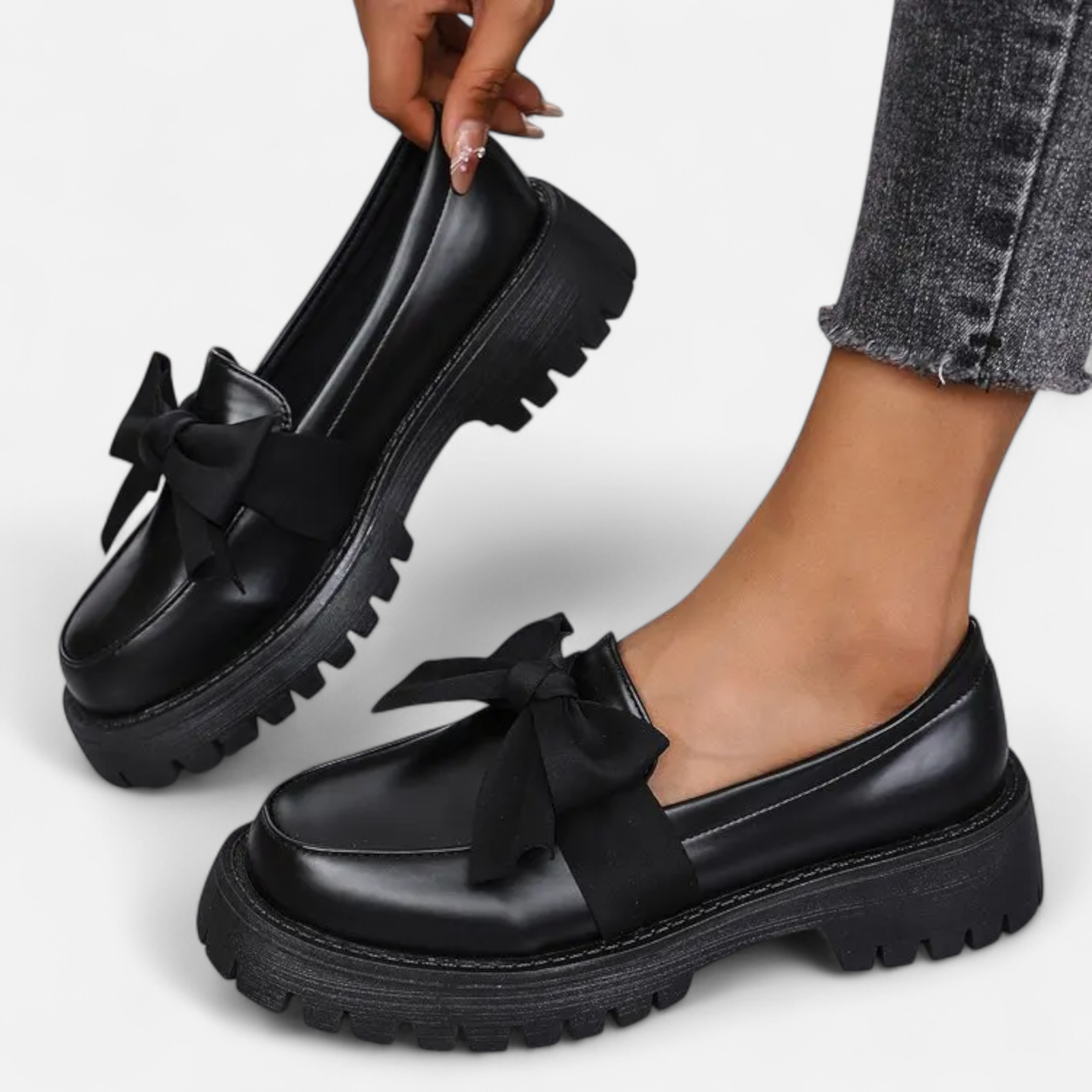 La Cartiera | Women’s Chunky Sole Loafer Sneakers