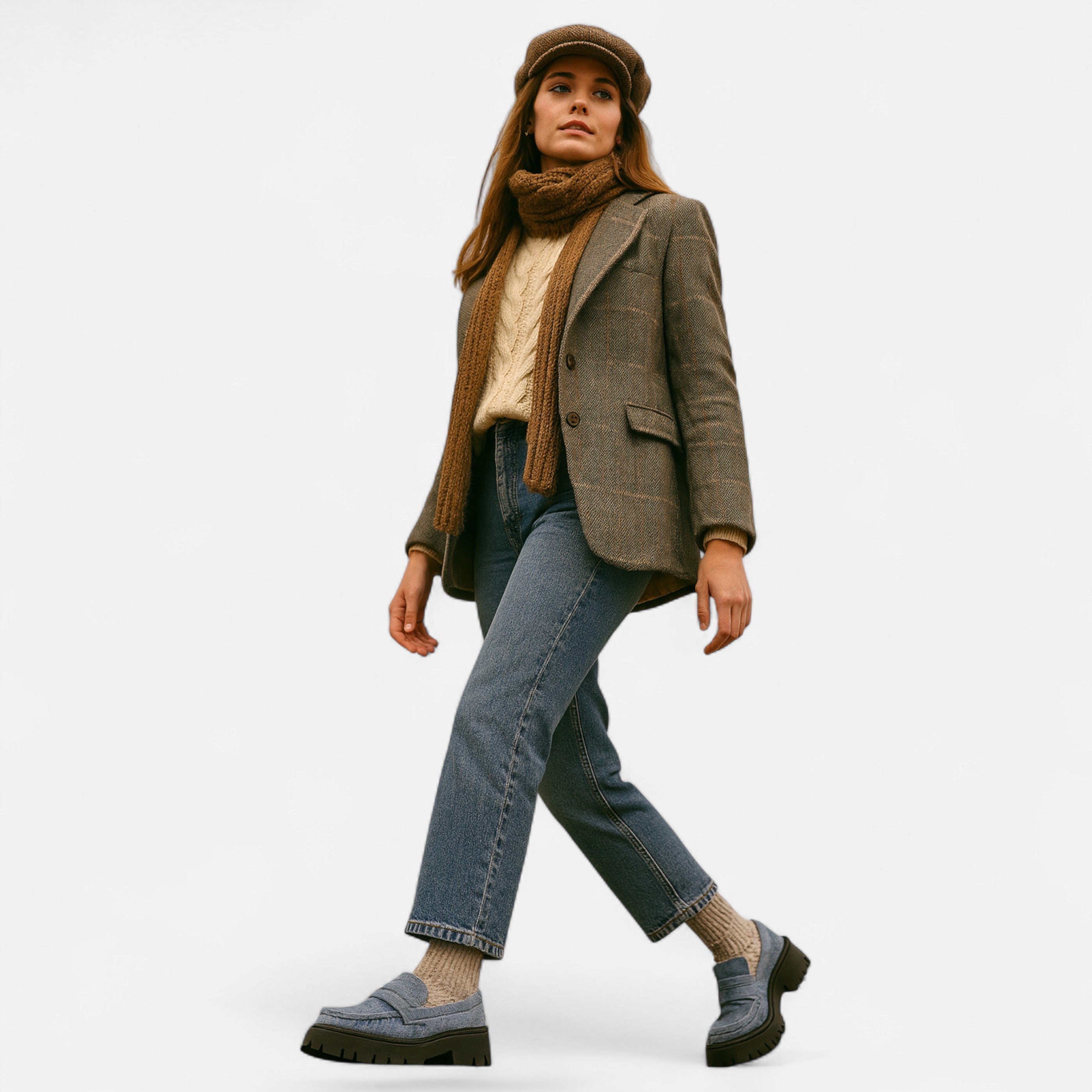 La Cartiera | Women’s Chunky Sole Loafer Sneakers