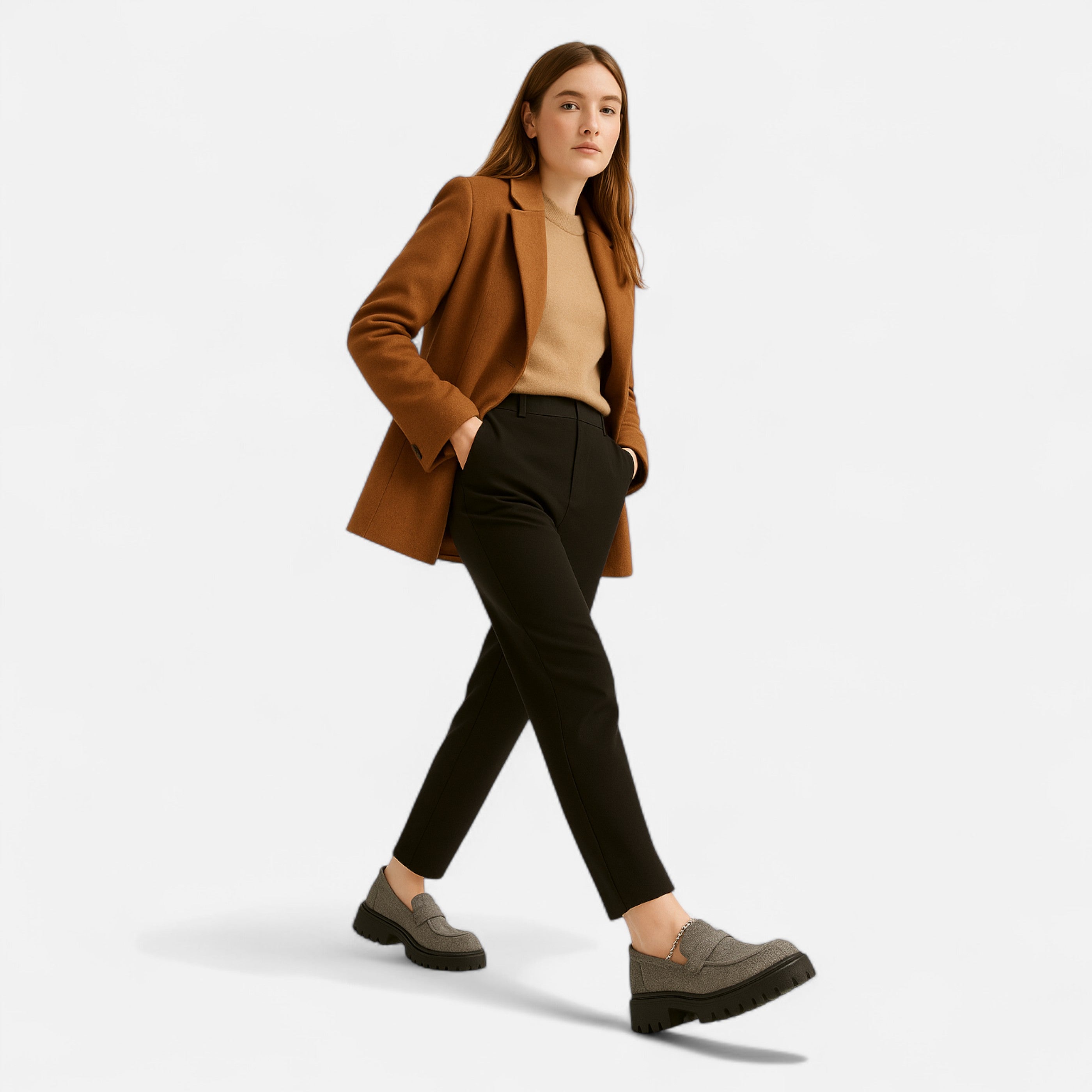 La Cartiera | Women’s Chunky Sole Loafer Sneakers