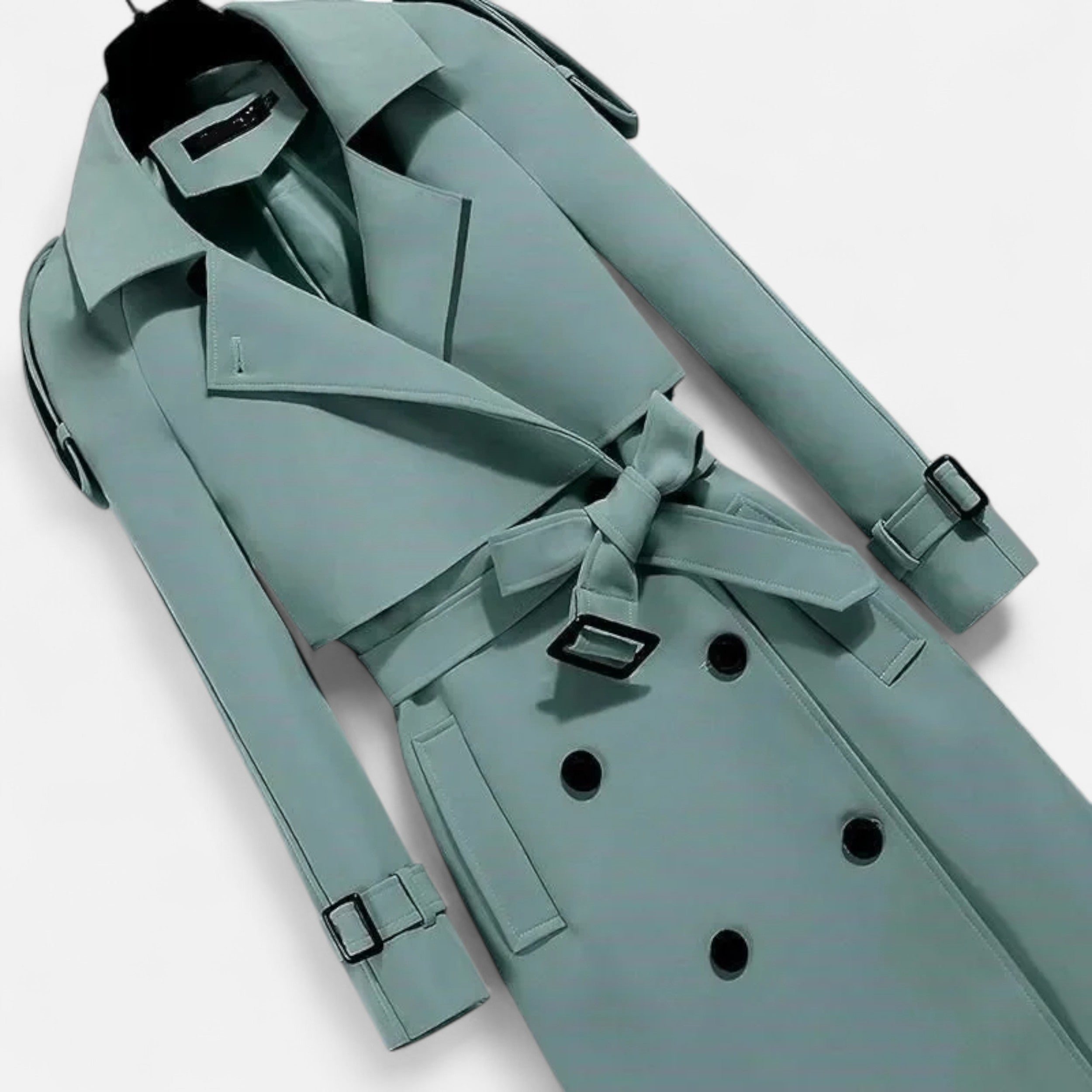 La Cartiera | Women’s Double-Breasted Belted Trench Coat