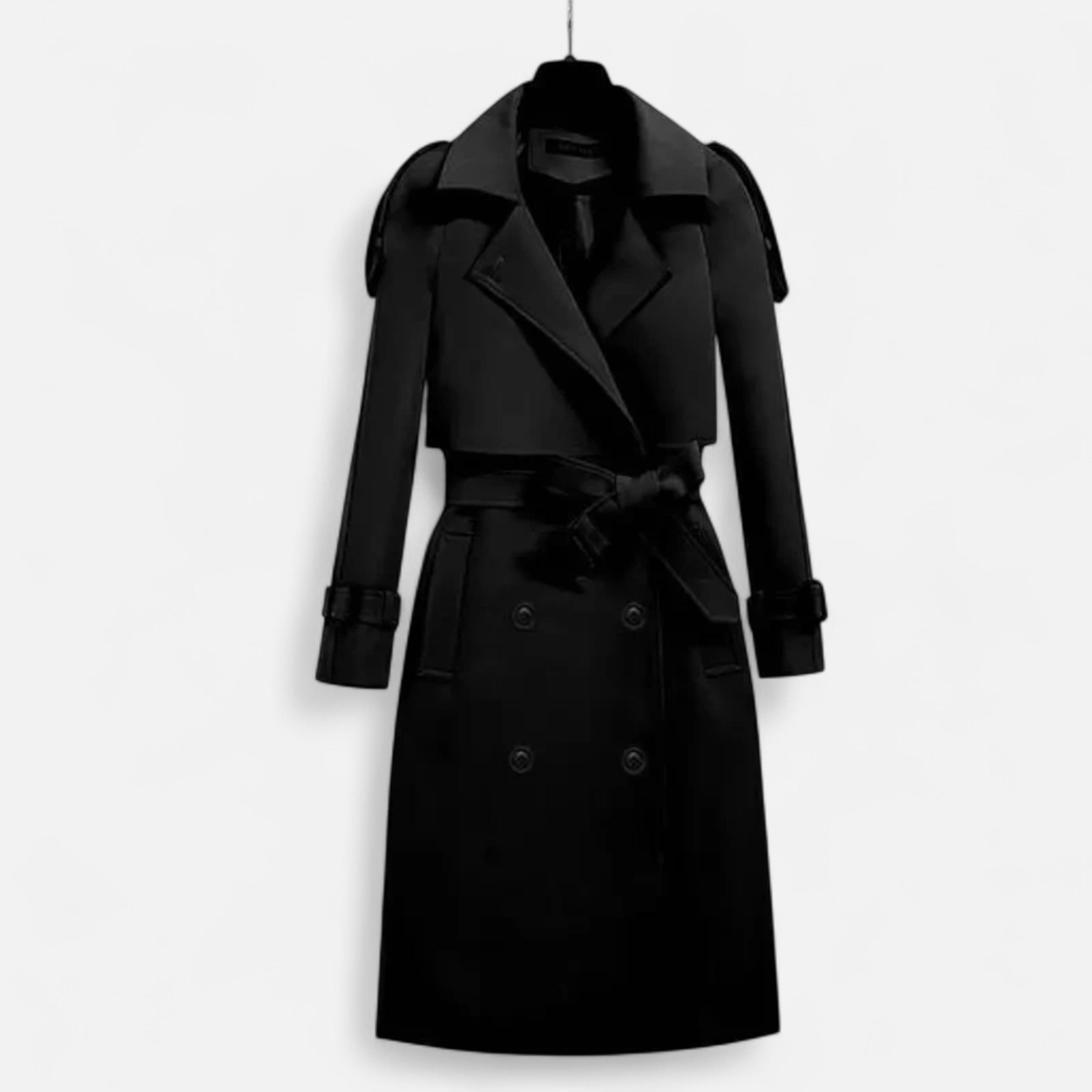 La Cartiera | Women’s Double-Breasted Belted Trench Coat