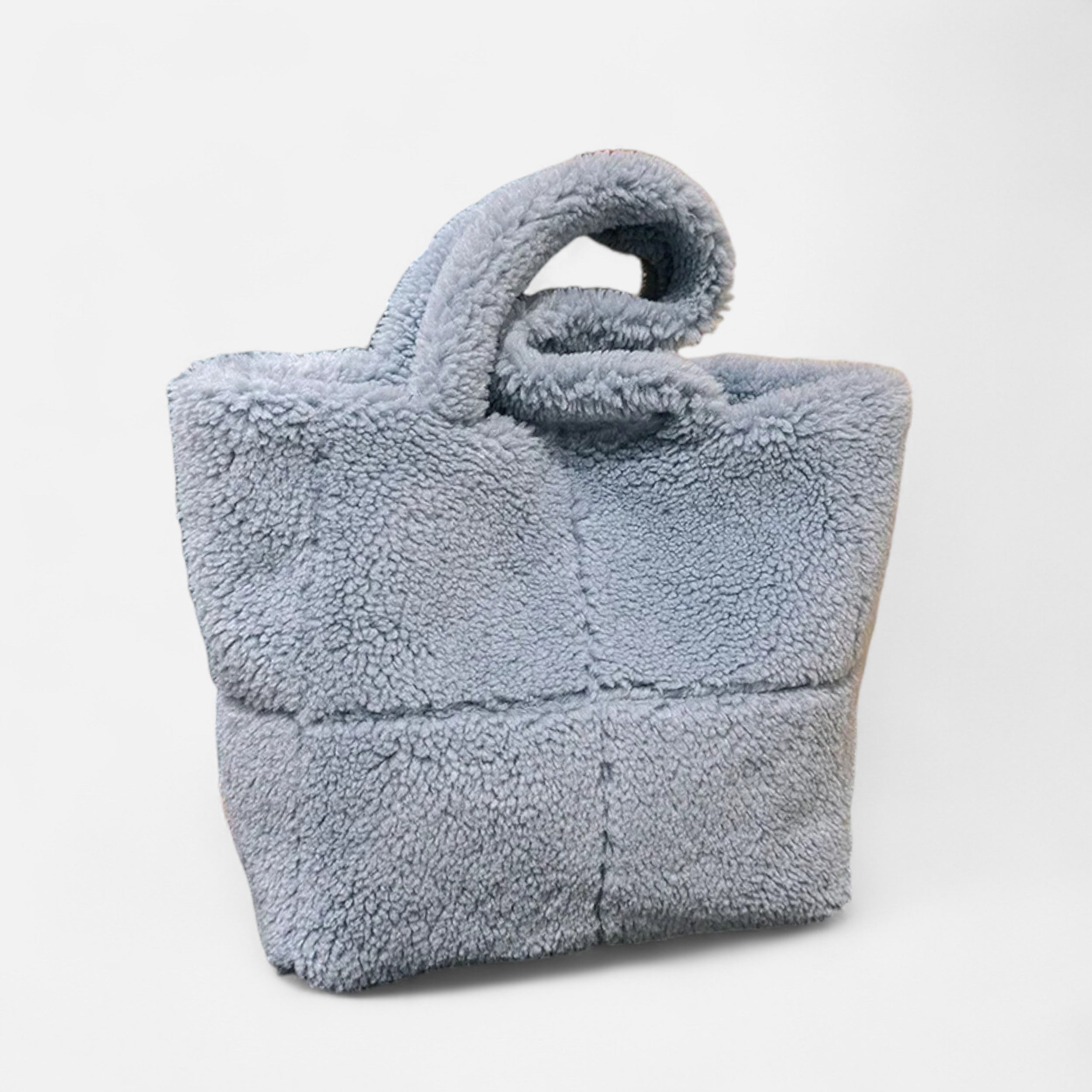 La Cartiera | Women’s Lambswool Plush Tote Bag