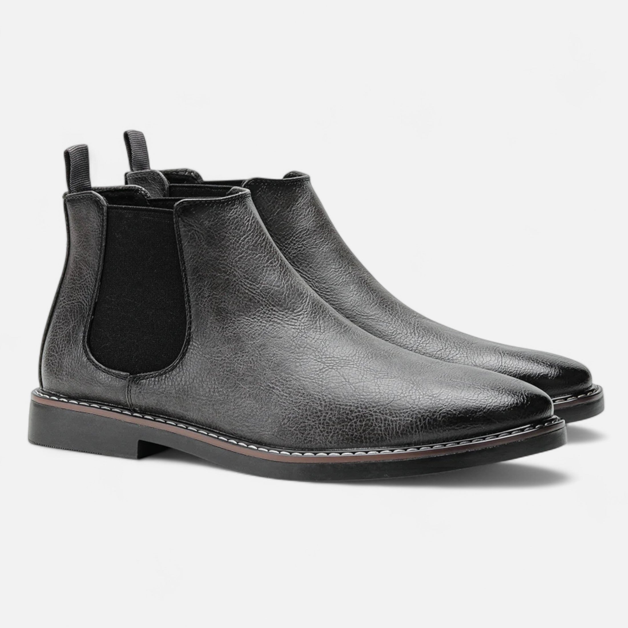 La Cartiera | Men's Classic Leather Chelsea Boots